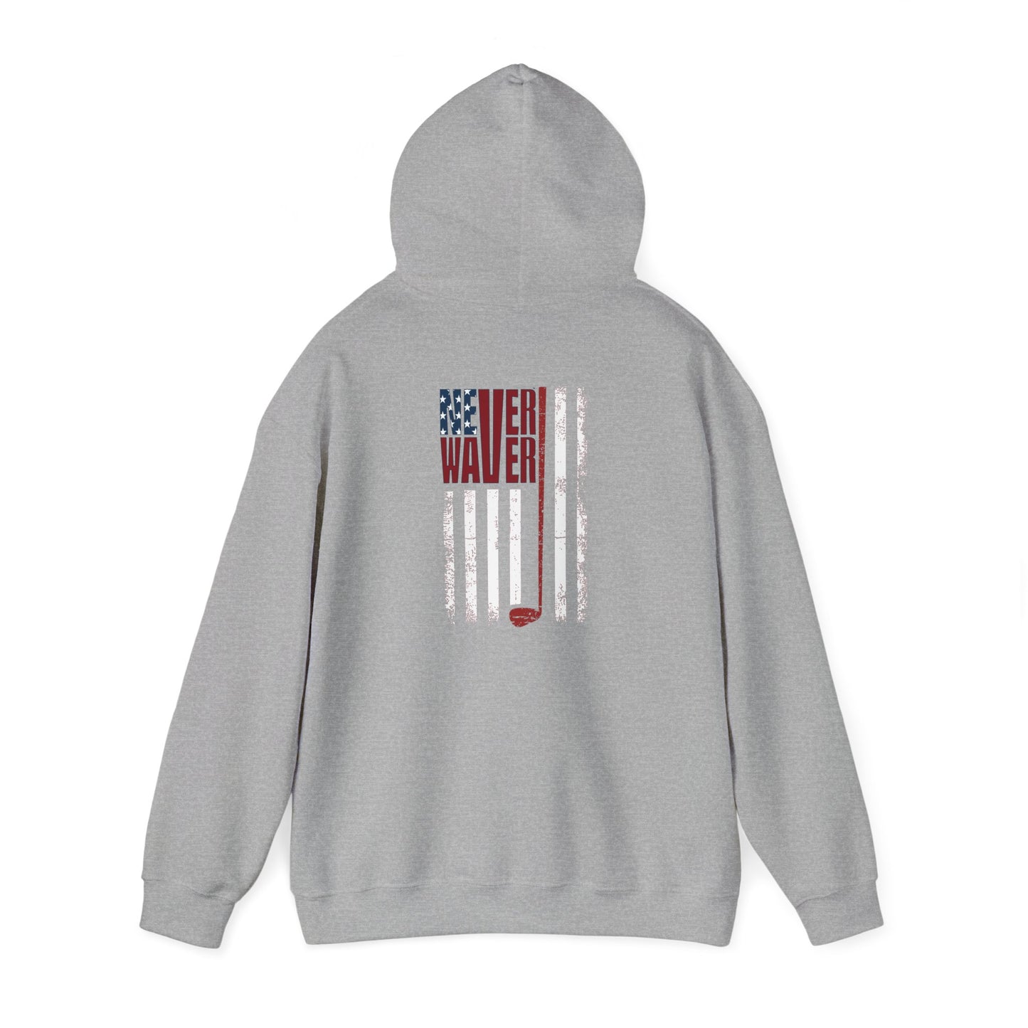 Never Waver Golf Hoodie - Unisex Heavy Blend™ Sweatshirt - Never Waver