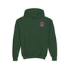 Youth Golf Hoodie - "Keep Calm Never Waver and Golf On" Sweatshirt for Young Golfers - Never Waver