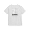 Kids Golf Tee -Never Waver” Jesus a bold, eye-catching design that reflects a steadfast faith and confidence in Christ. - Never Waver