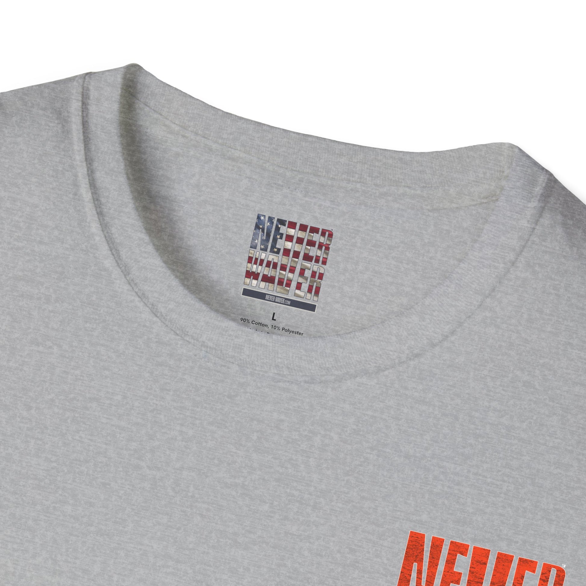 Denver Fans Never Waver Unisex Softstyle T-Shirt - Never Waver