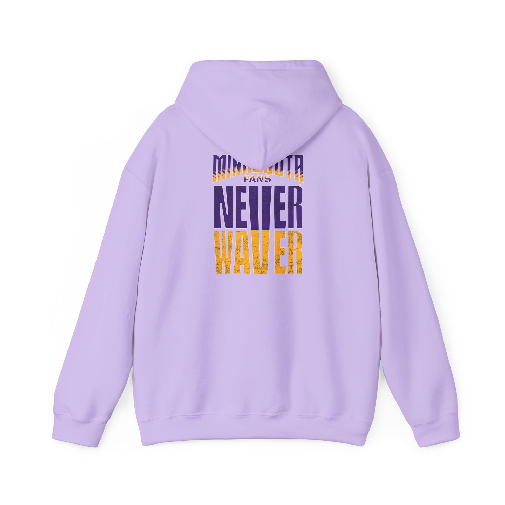 Unisex Heavy Blend™ Hoodie - "Minnesota Fans Never Waver" Design for Comfort and Motivation - Never Waver