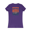 Denver Fans Never Waver W-Leopard Football Women's Favorite Tee - Never Waver