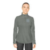 Ladies Quarter-Zip Pullover - Never Waver Activewear - Never Waver