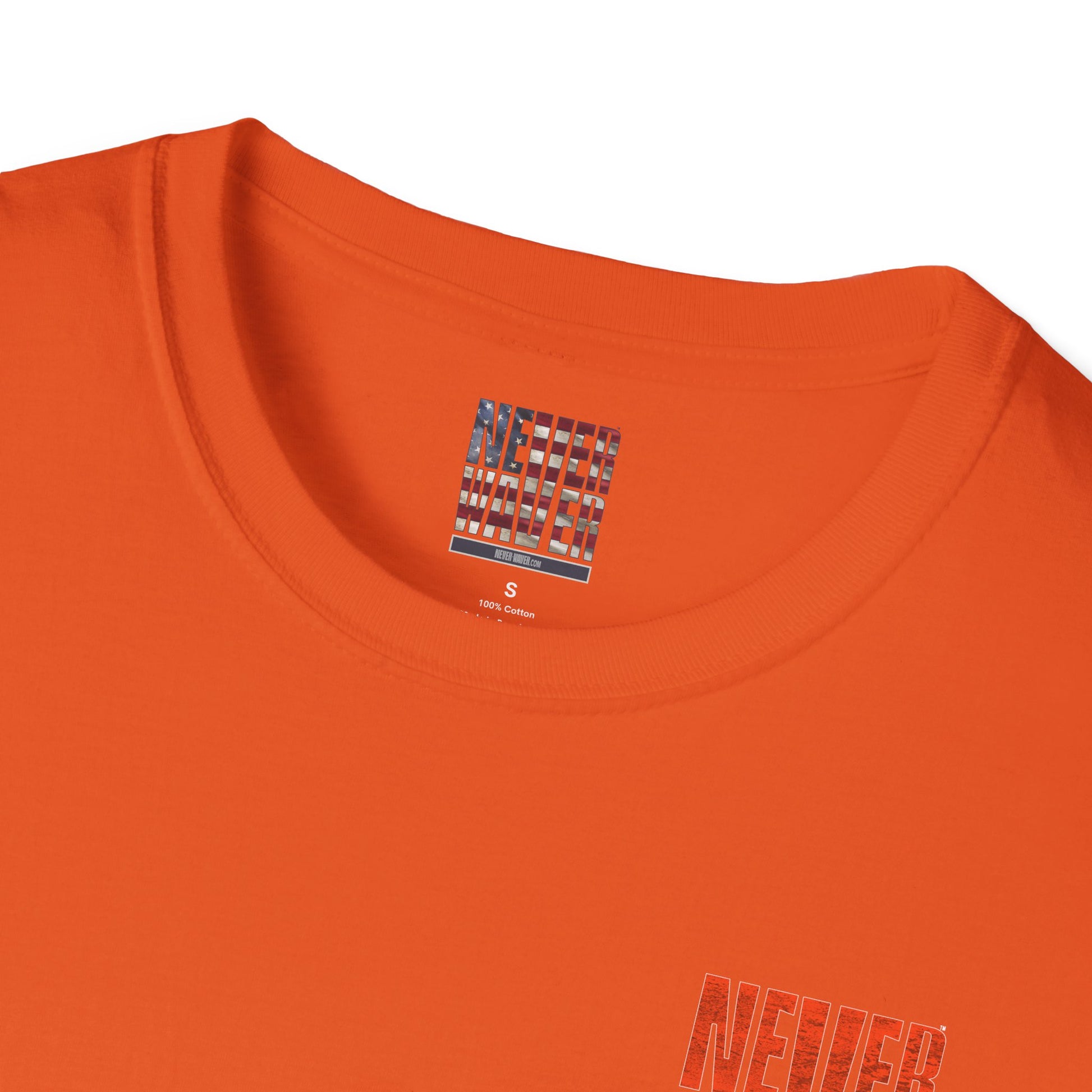 Denver Fans Never Waver Unisex Softstyle T-Shirt - Never Waver