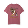 Unisex Garment-Dyed T-Shirt - 'Never Waver Oh Honey I am that Mom' Design - Never Waver