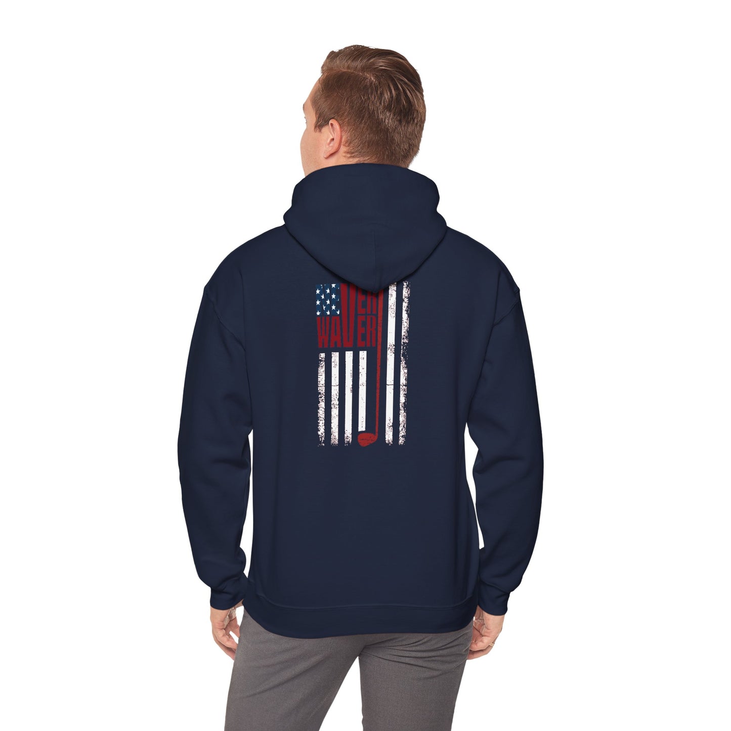 Never Waver Golf Hoodie - Unisex Heavy Blend™ Sweatshirt - Never Waver
