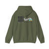 Unisex Heavy Blend™ Hooded Sweatshirt - "Never Waver I'll Bring The Getaway Car" Inspirational Hoodie - Never Waver