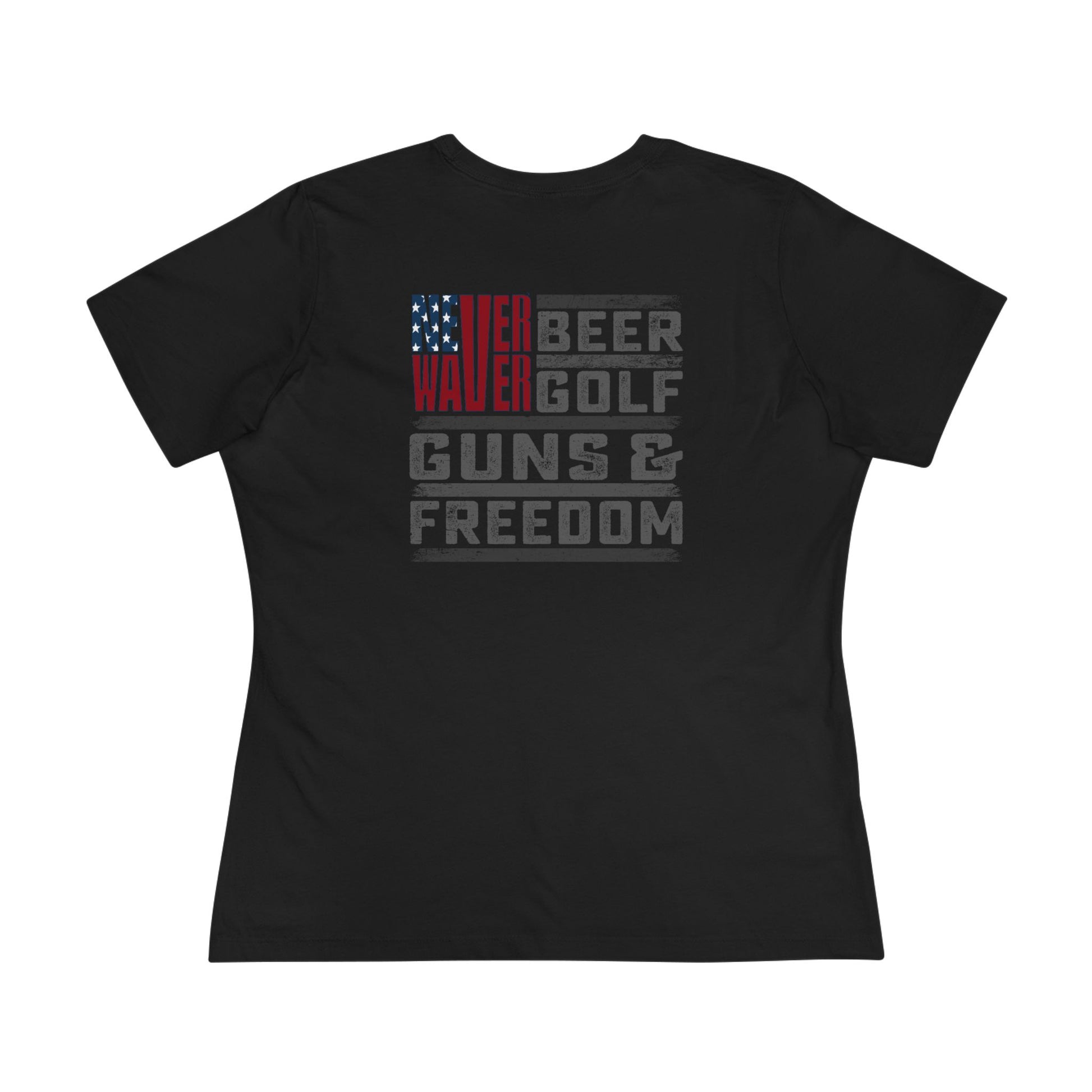 Never Waver Golf Women's Cotton Tee - Never Waver