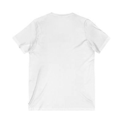 Unisex V-Neck Tee - Never Waver TE: [] TEAMO [X} Tequila T-Shirt - Never Waver