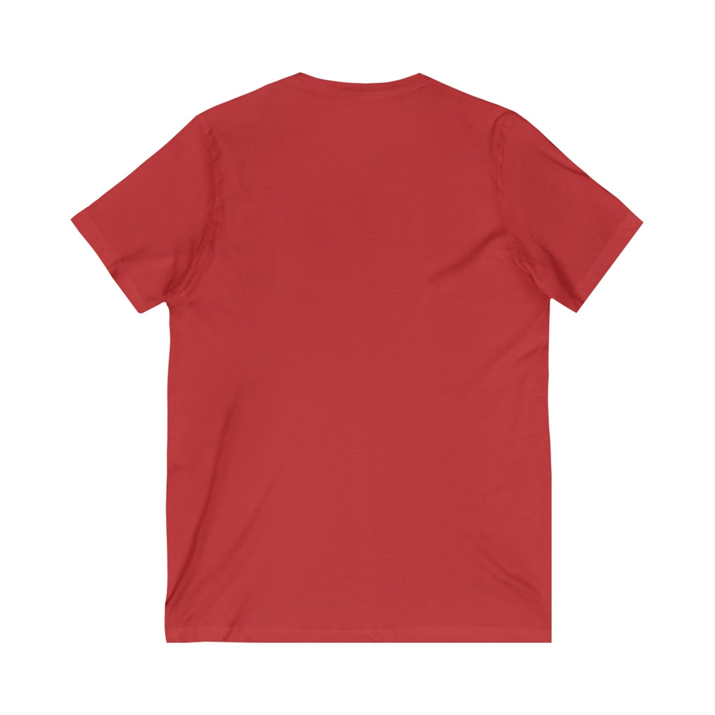 Unisex V-Neck Tee - Never Waver TE: [] TEAMO [X} Tequila T-Shirt - Never Waver