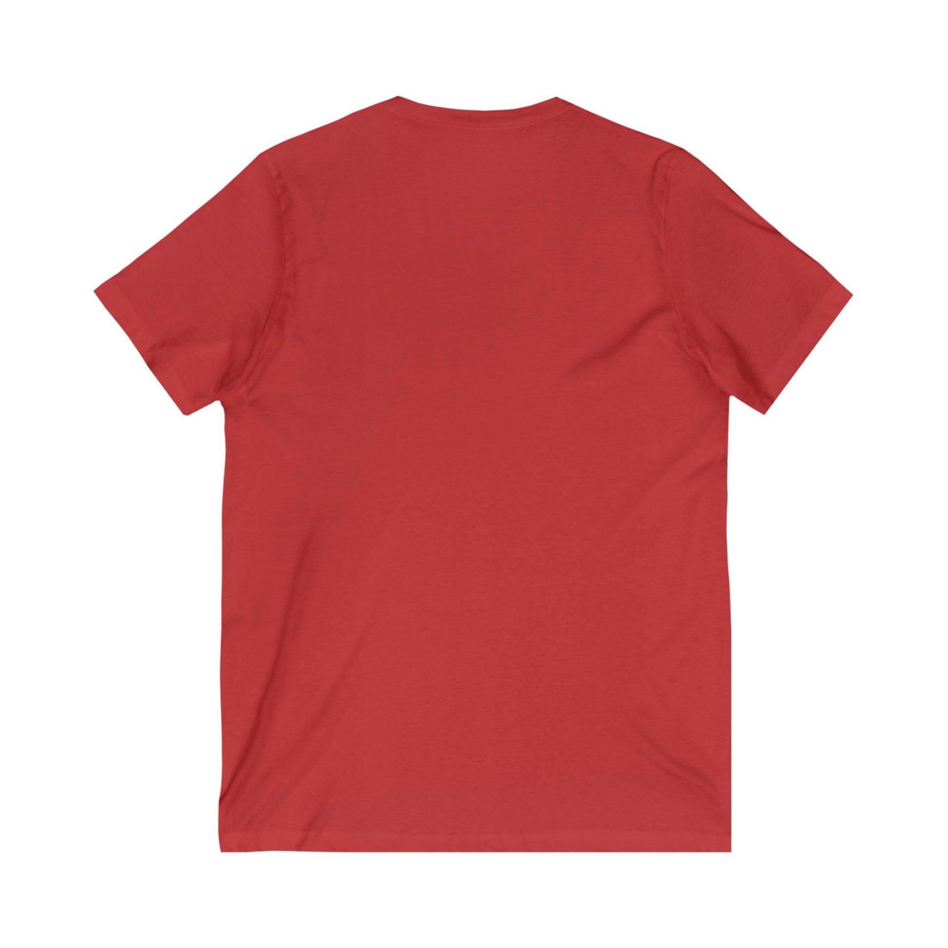 Unisex V-Neck Tee - Never Waver TE: [] TEAMO [X} Tequila T-Shirt - Never Waver