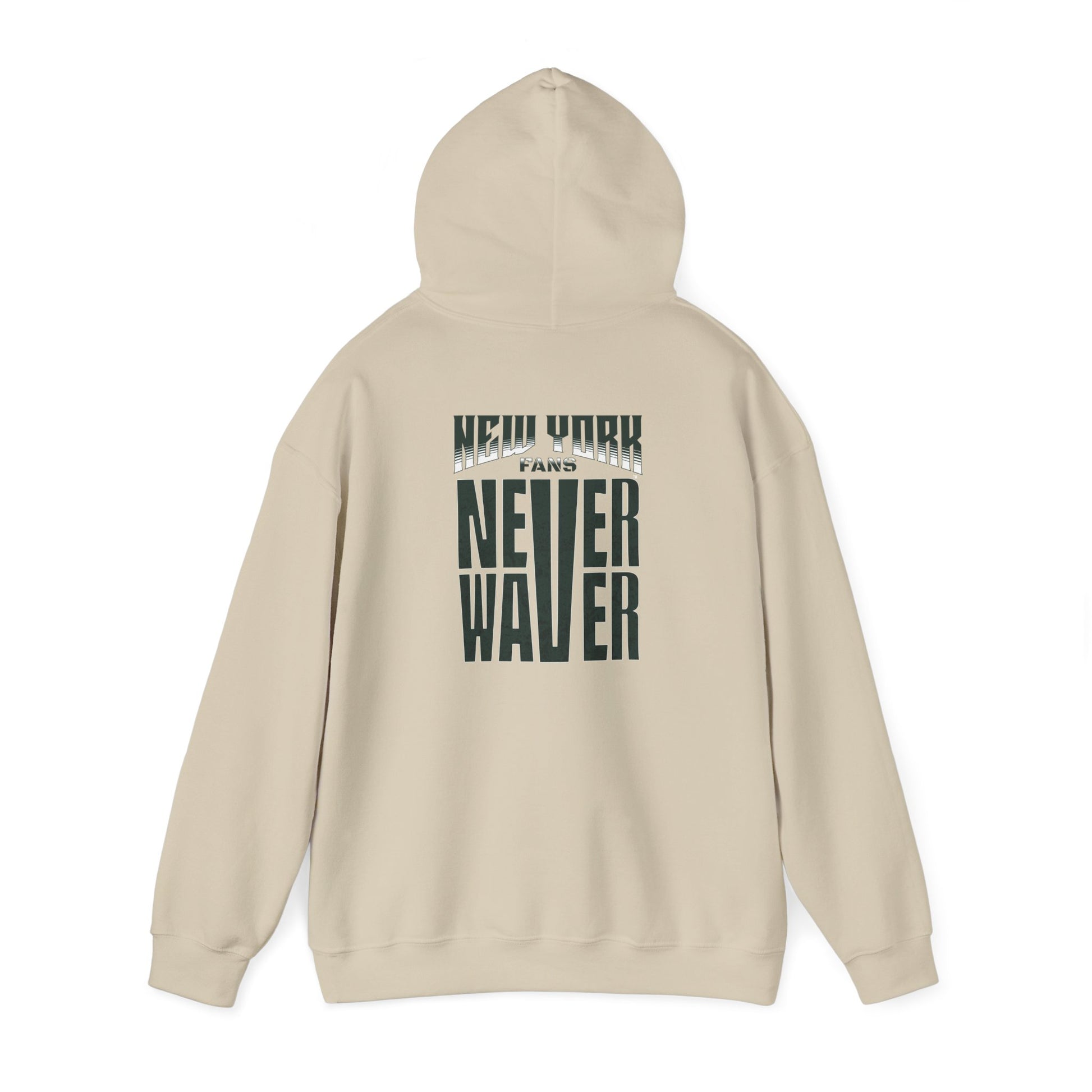 New York Fans Never Waver Unisex Heavy Blend™ Hooded Sweatshirt - Comfort and Style for Everyday Wear - Never Waver
