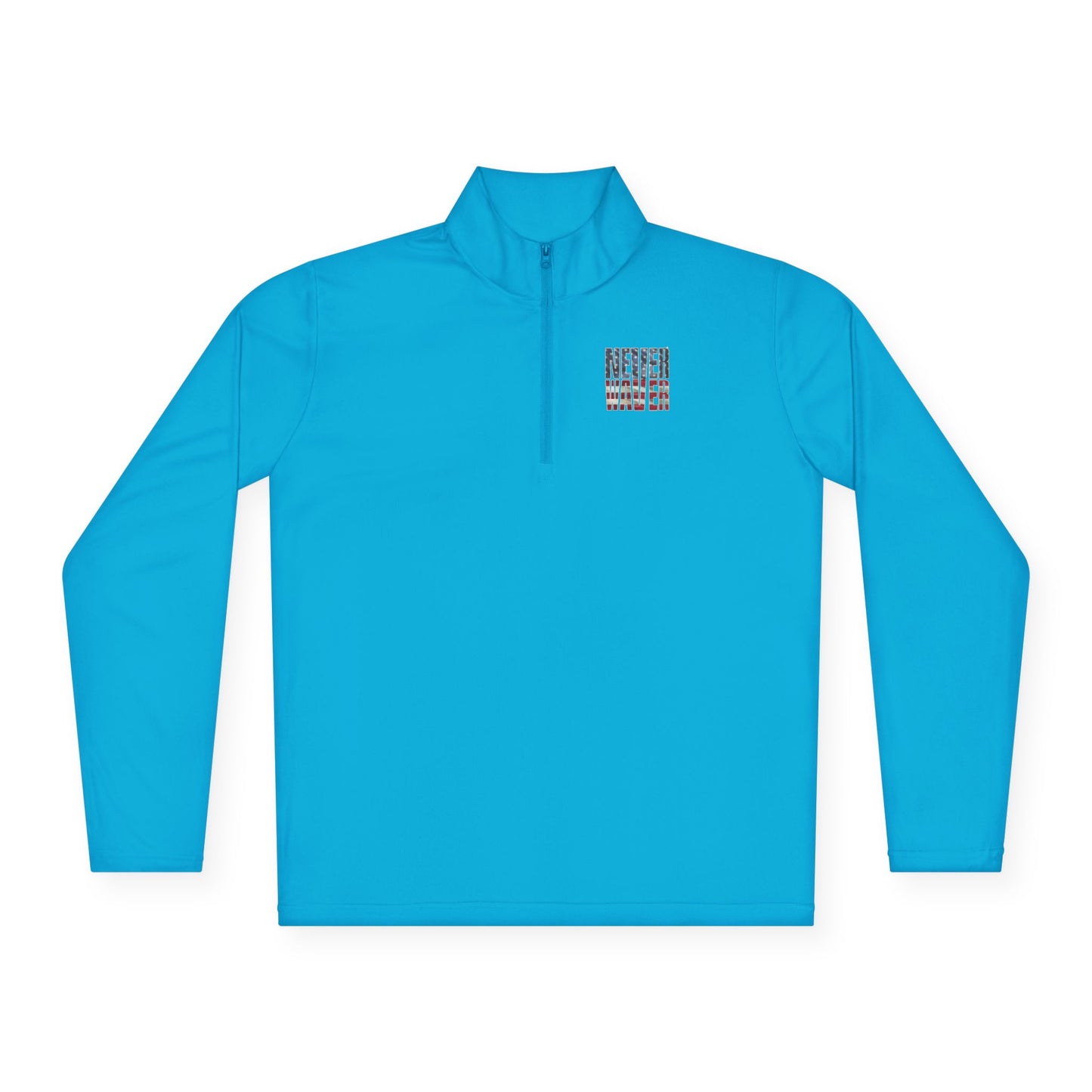 Never Waver Unisex Quarter-Zip Pullover - Never Waver