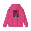 Patriotic Unisex Heavy Blend Hoodie - Never Waver Design - Never Waver