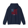 Patriotic Unisex Heavy Blend Hoodie - Never Waver Design - Never Waver