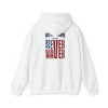 Unisex Heavy Blend™ Hoodie - 'New York Fans Never Waver' American Flag Design - Never Waver