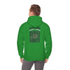 New York Fans Never Waver W Leopard Football Unisex Heavy Blend™ Hooded Sweatshirt - Never Waver