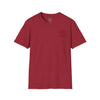 Never Waver Just A Mom Trying Not to Raise A&&holes Unisex Softstyle T-Shirt - Never Waver