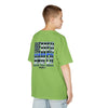 Never Waver Back The Blue  Kids Heavy Cotton™ Tee - Never Waver