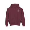 Youth Golf Hoodie - "Keep Calm Never Waver and Golf On" Sweatshirt for Young Golfers - Never Waver
