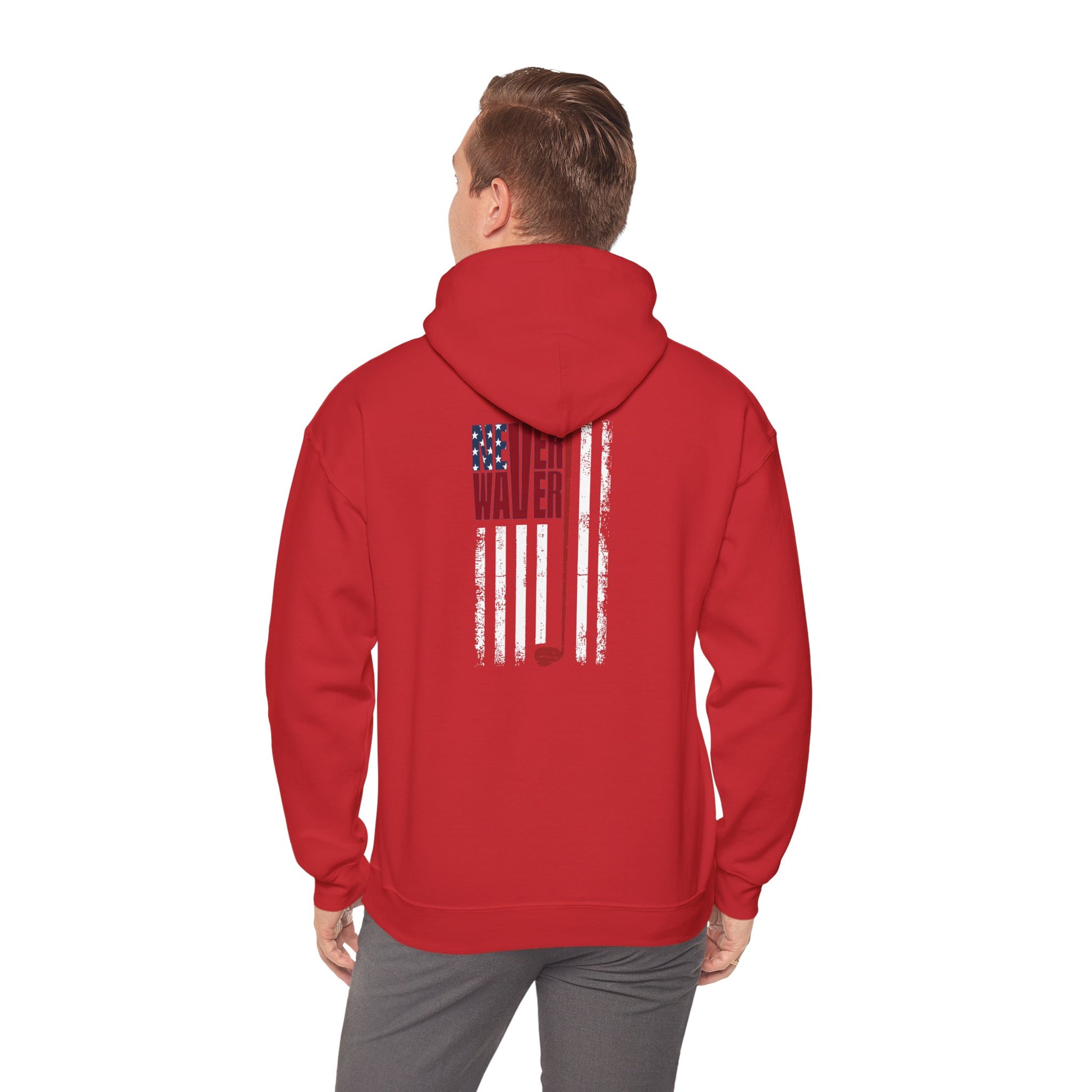 Never Waver Golf Hoodie - Unisex Heavy Blend™ Sweatshirt - Never Waver