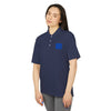 Performance Polo Shirt - "NEVER WAVER" Design