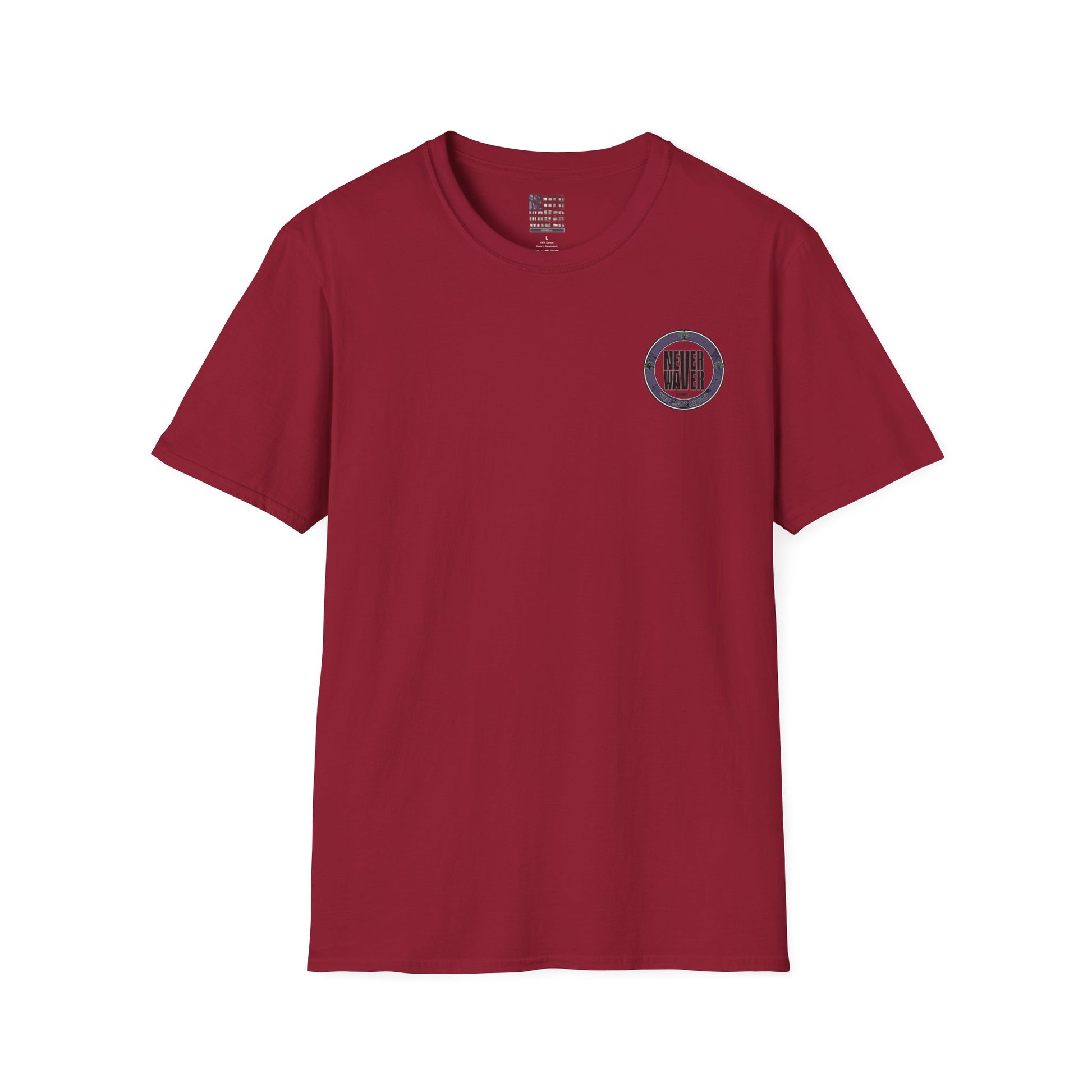 Never Waver Wine Made Me Do It Unisex Soft style T-Shirt - Never Waver