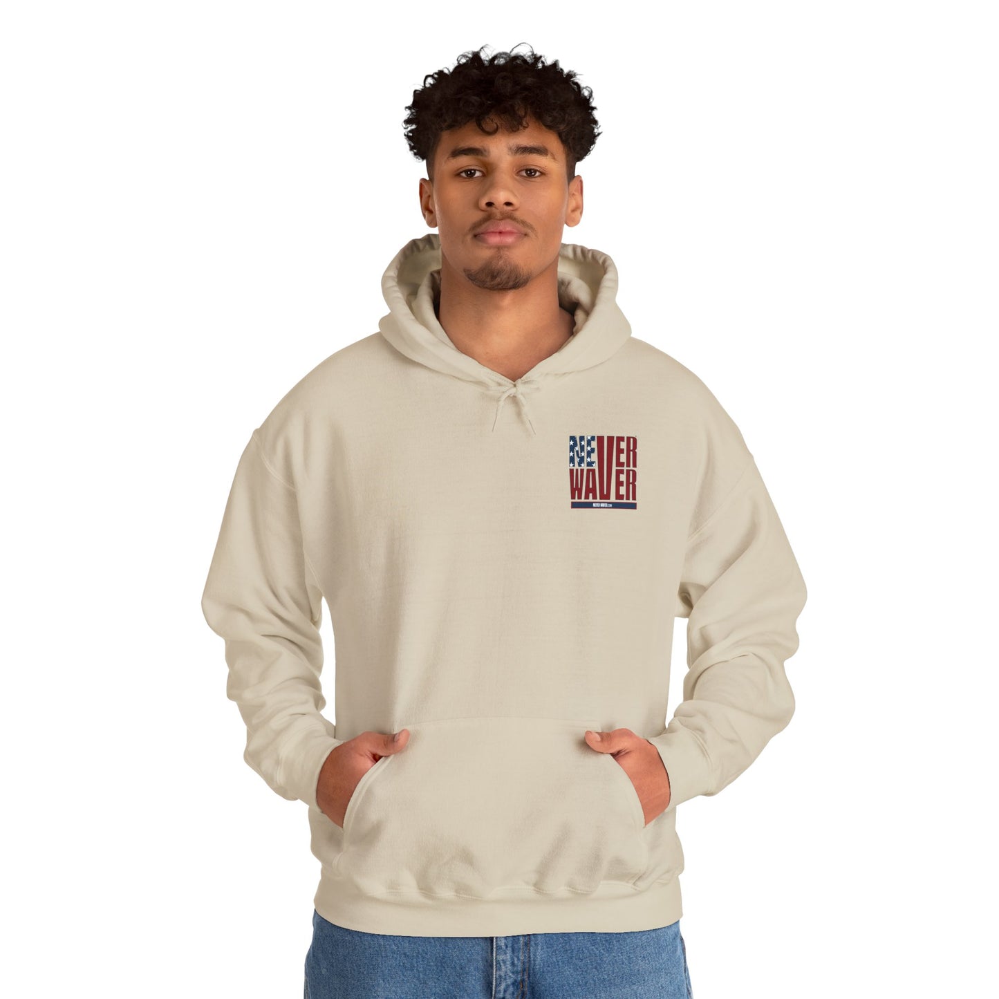 Never Waver Golf Hoodie - Unisex Heavy Blend™ Sweatshirt - Never Waver
