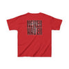 Kids Tee Never Waver” Jesus t-shirt might feature a bold, eye-catching design that reflects a steadfast faith and confidence in Christ.  - Never Waver