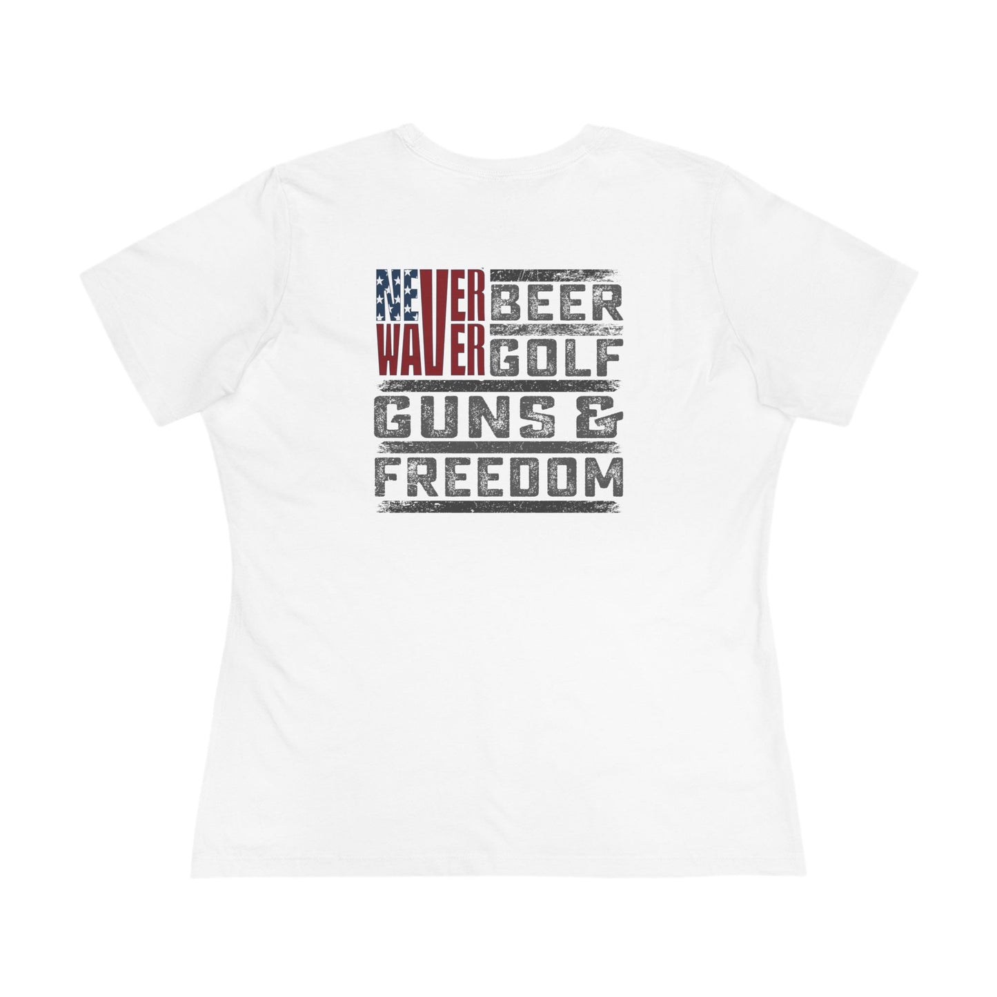 Never Waver Golf Women's Cotton Tee - Never Waver