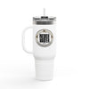 Never Waver Champagne Made Me Do It? Insulated Travel Mug, 40oz - Never Waver