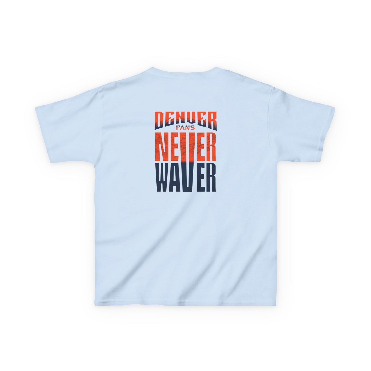 Denver Fans Never Waver Kids Heavy Cotton™ Tee - Never Waver