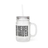 Never Waver” Jesus a bold, eye-catching design that reflects a steadfast faith and confidence in Christ. Mason Jar Cup - Perfect for Faith goers! - Never Waver