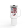 Never   Waver USA Insulated Travel Mug, 40oz - Never Waver