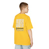 Kids Golf Tee -Never Waver” Jesus a bold, eye-catching design that reflects a steadfast faith and confidence in Christ. - Never Waver