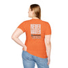Never Waver” Jesus a bold, eye-catching design that reflects a steadfast faith and confidence in Christ.  Unisex Soft style T-Shirt
