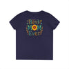 Never Waver Best Mom Ever V-Neck T-Shirt 