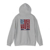 Patriotic Unisex Heavy Blend Hoodie - Never Waver Design - Never Waver