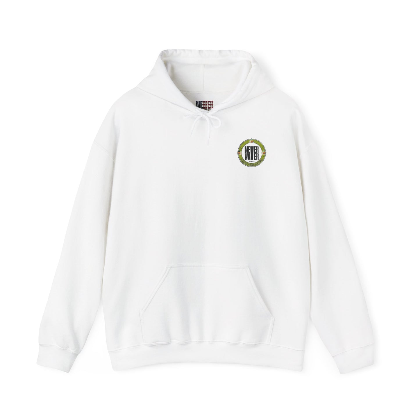 Eco-Friendly Unisex Hoodie: "Never Waver Tequila, Tacos, And Friends" - Never Waver