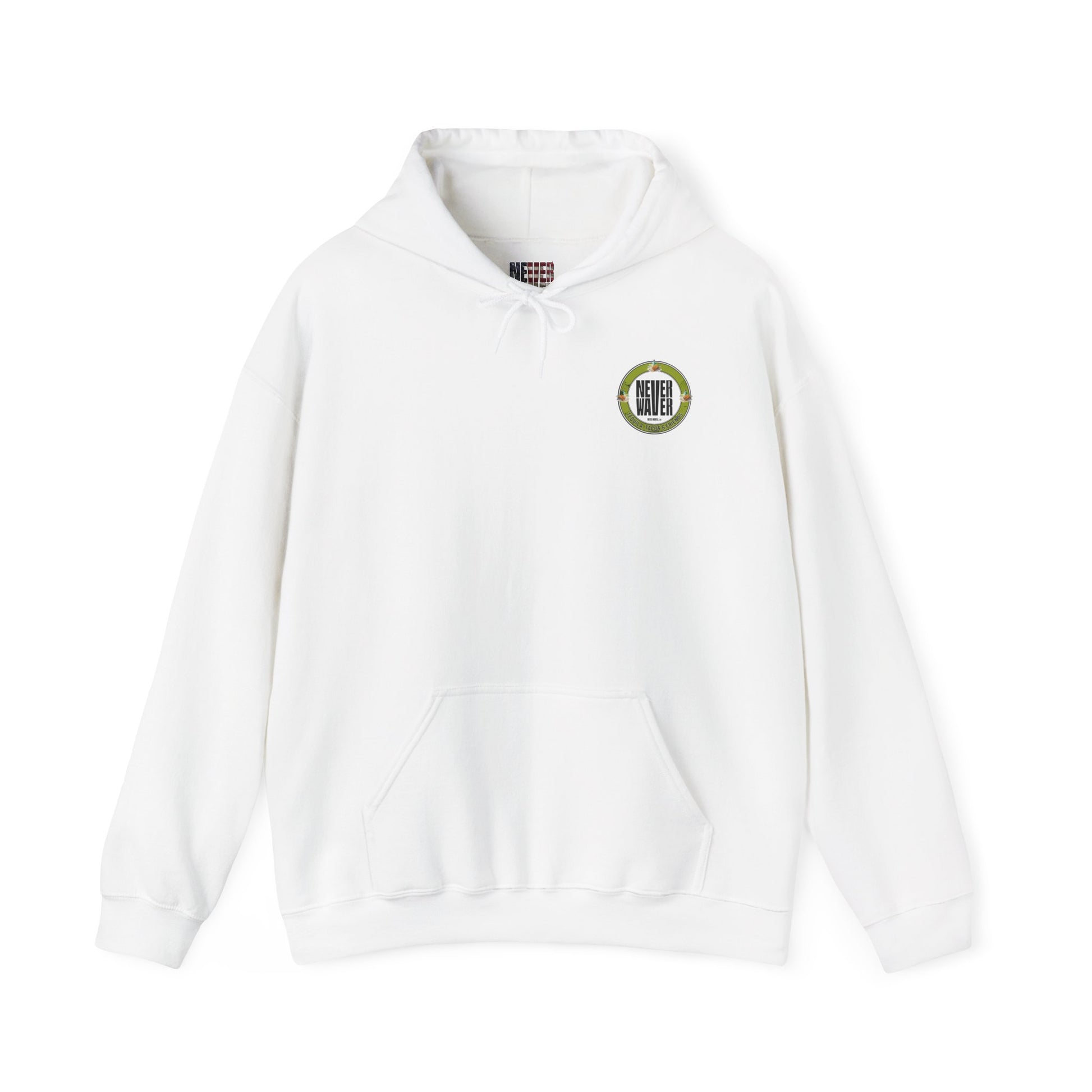 Eco-Friendly Unisex Hoodie: "Never Waver Tequila, Tacos, And Friends" - Never Waver