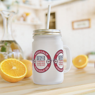 Never Waver Golf Mason Jar Cup - Perfect for Golf Lovers! - Never Waver