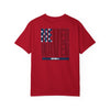Patriotic Unisex Garment-Dyed T-Shirt - 'Never Waver' Design - Never Waver