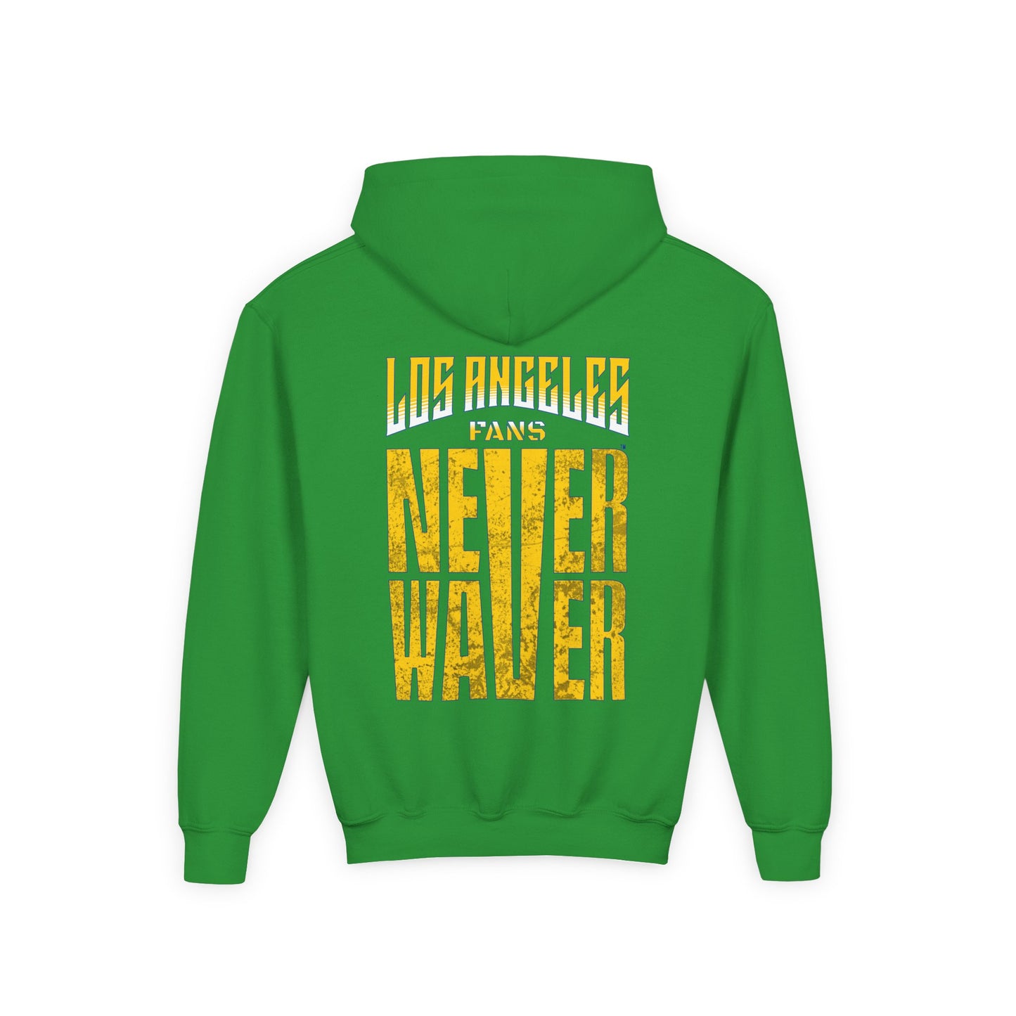 Los Angeles  Fans Never Waver Youth Heavy Blend Hooded Sweatshirt