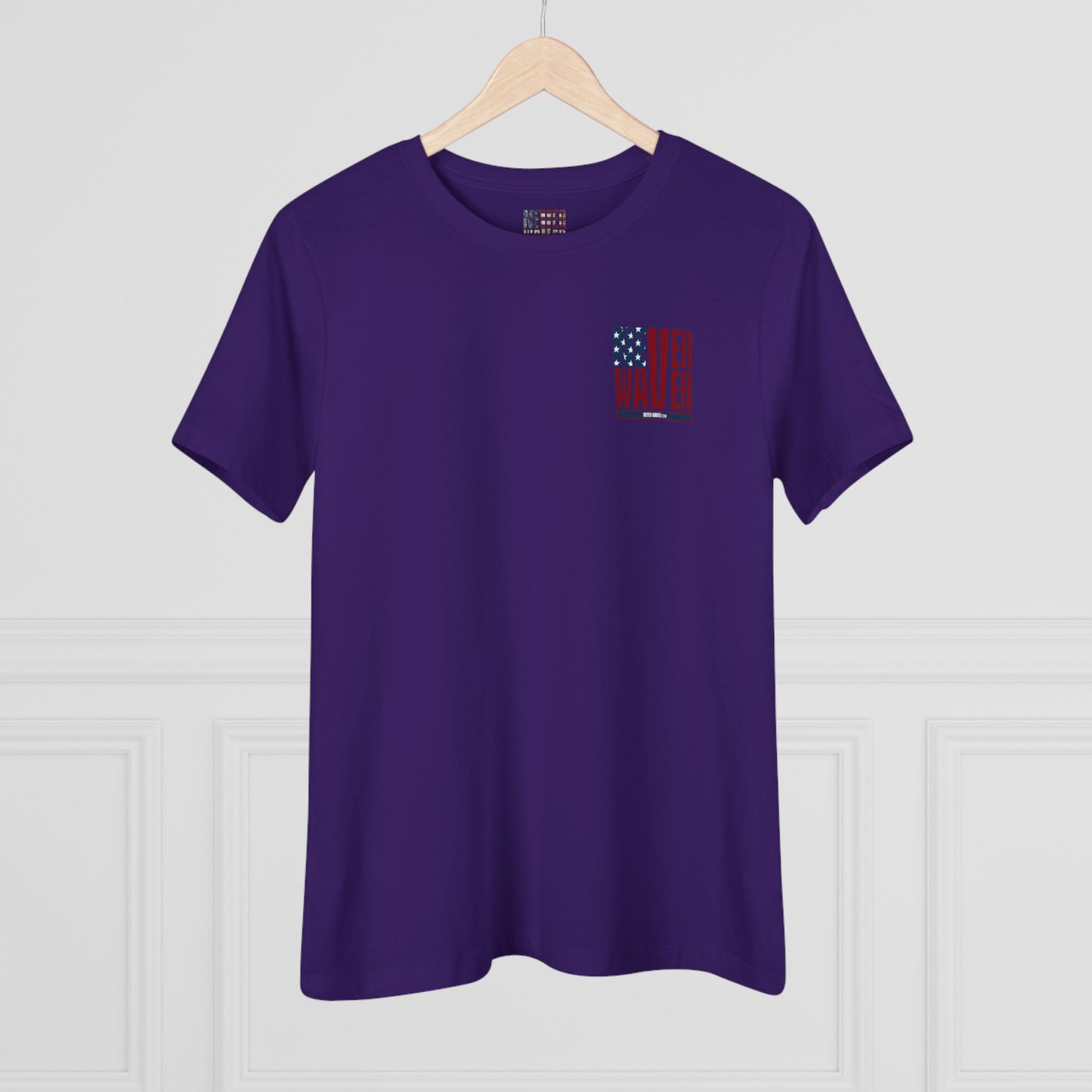 Never Waver Golf Women's Cotton Tee - Never Waver