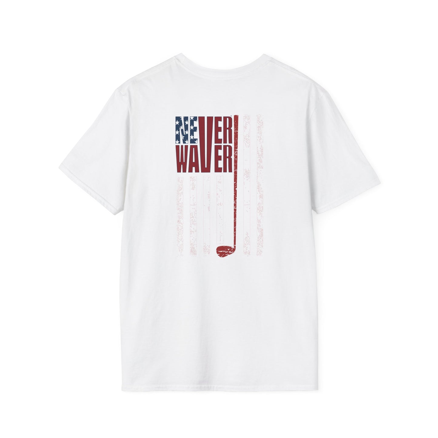 Never Waver Golf Unisex Soft style T-Shirt - Never Waver