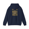 New Orleans Fans Never Waver W Leopard Football Hoodie - Unisex Heavy Blend™ Sweatshirt for Fans - Never Waver