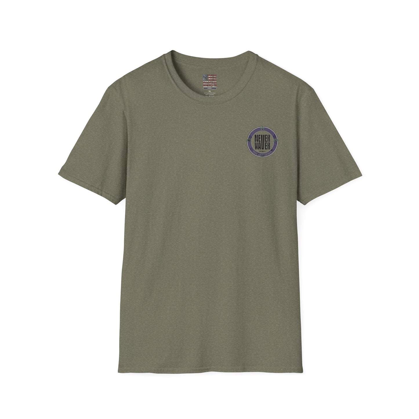 Never Waver Wine Made Me Do It Unisex Soft style T-Shirt - Never Waver