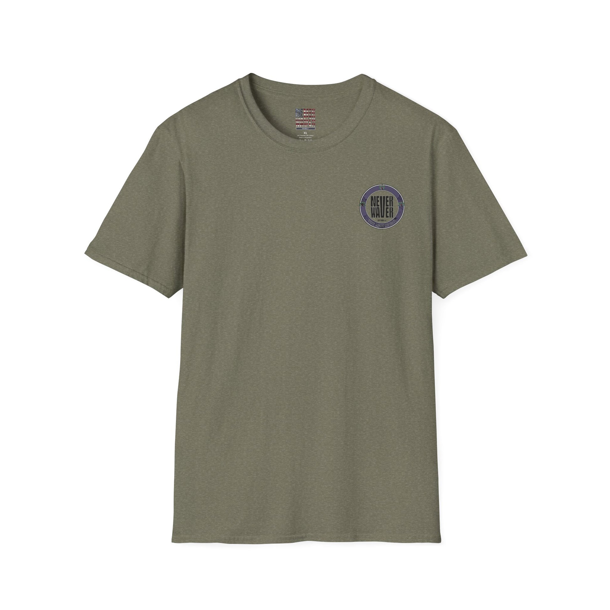 Never Waver Wine Made Me Do It Unisex Soft style T-Shirt - Never Waver