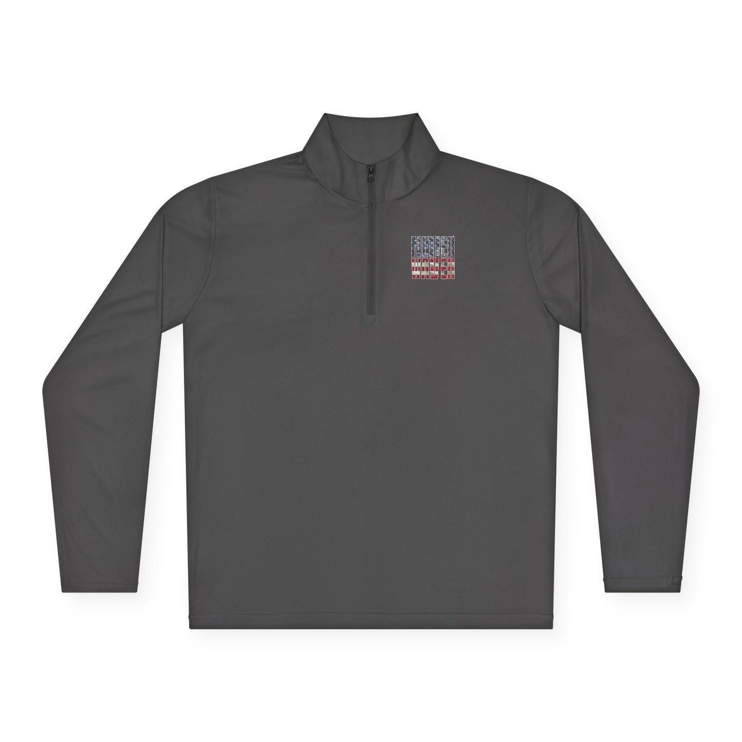 Never Waver Unisex Quarter-Zip Pullover - Never Waver