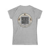 Never Waver Save Water Drink Champagne Women's Soft Style Tee - - Never Waver